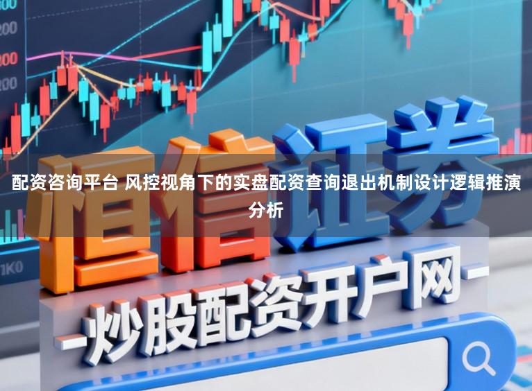 配资咨询平台 风控视角下的实盘配资查询退出机制设计逻辑推演分析