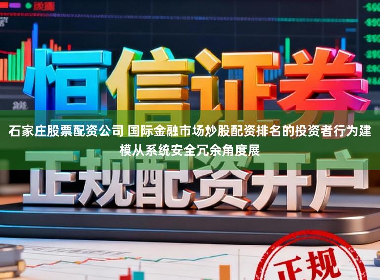 石家庄股票配资公司 国际金融市场炒股配资排名的投资者行为建模从系统安全冗余角度展