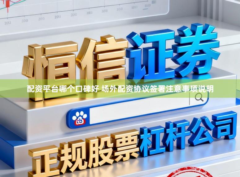 配资平台哪个口碑好 场外配资协议签署注意事项说明