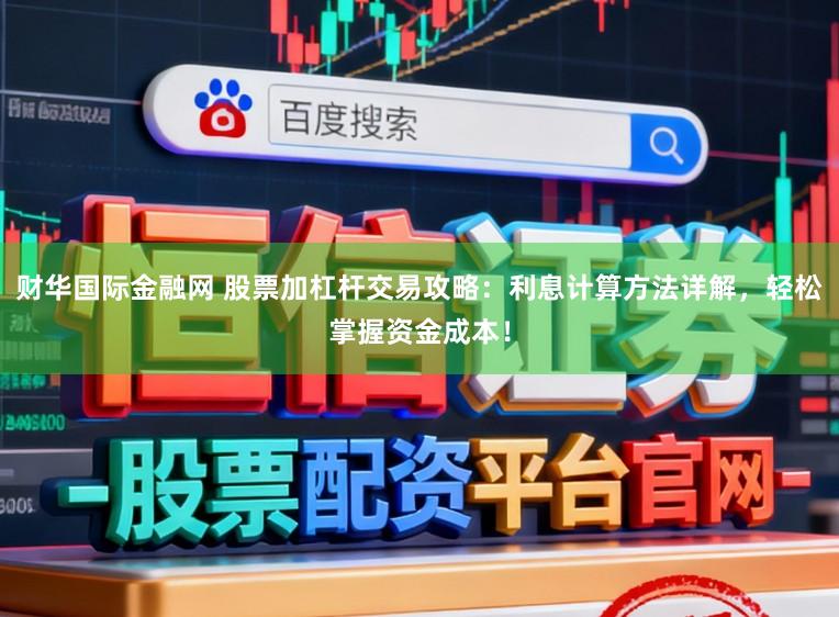 财华国际金融网 股票加杠杆交易攻略：利息计算方法详解，轻松掌握资金成本！