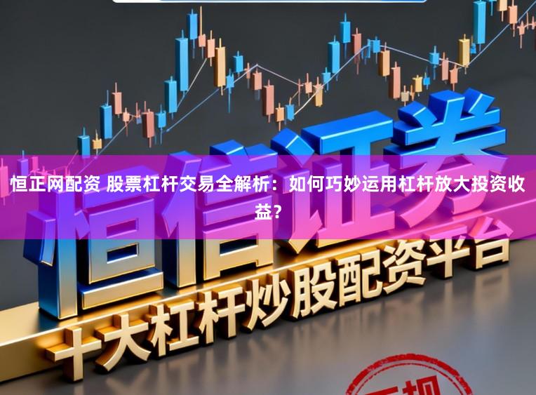 恒正网配资 股票杠杆交易全解析：如何巧妙运用杠杆放大投资收益？